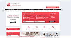 Desktop Screenshot of marketvente.fr